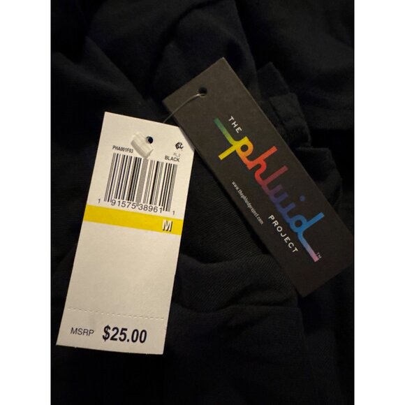 The Phluid Project "Pride Is a March Not A Parade" T-Shirt, Black, Size M, NWT - Picture 5 of 5